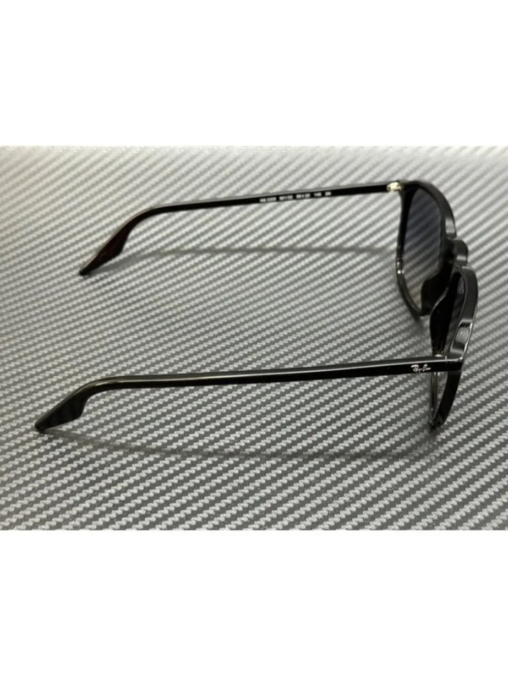 New Ray-Ban Men Black Sunglasses 55-20-145